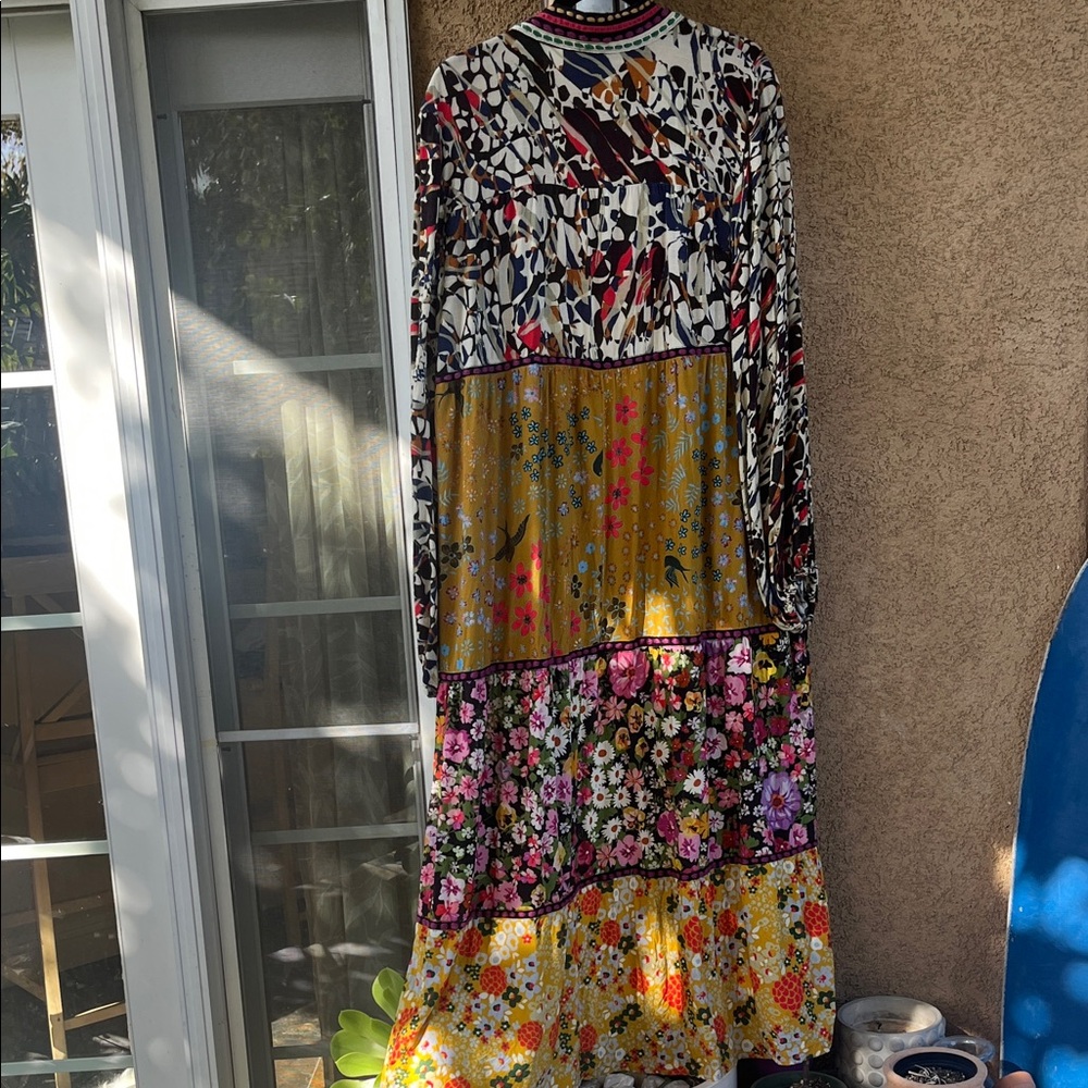 Multicolor Patchwork Kimono - image 5